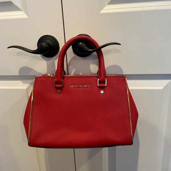 Red Michael Kors Bag - Picture 2 of 10